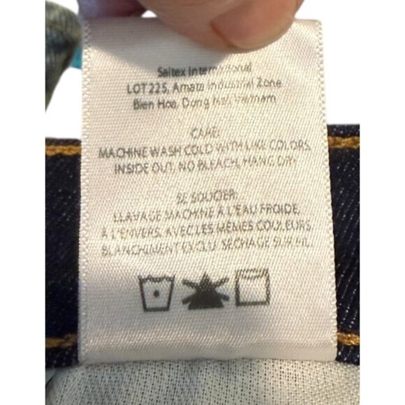 Edwin 1947 Women's Elin Straight Leg Jeans Blue USA Size 24 NWT - Picture 8 of 9